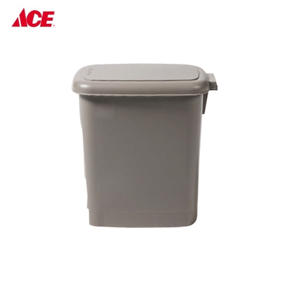 MEGABOX 9L Neutralist Slim Step Bin - STone Gray (MG710)
