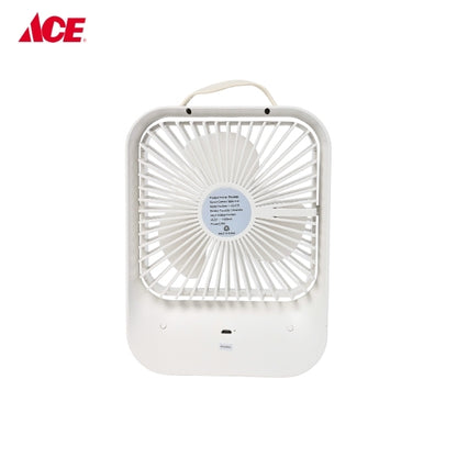 ACO Rechargeable Stepless Speed Control Mini Table Fan (ACOLJQ119WHT)