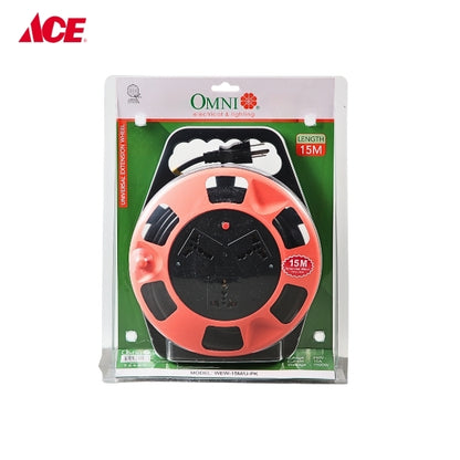 OMNI Extension Wheel 15 Meter Cord 10A WEW 15M