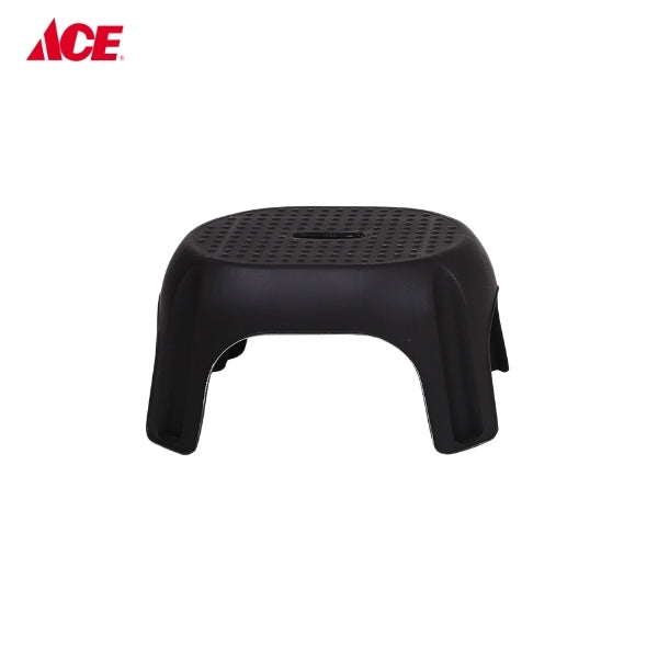 MODERN LIFESTYLE Oval Laundry Stool - Black (ML0038)