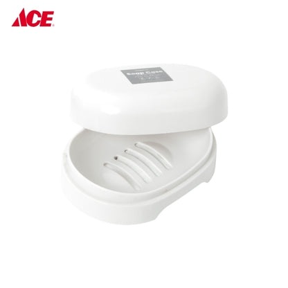 MEGABOX Soap Case with Cover - Off White (MG533)