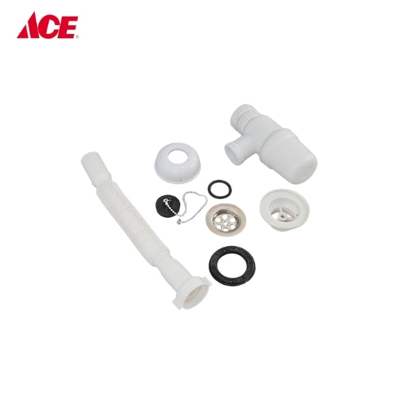 ROSCO Lavatory Bottle Trap Flex Tube with PO Plug (RO-903B)