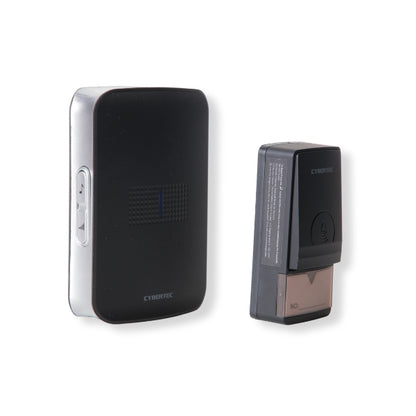 CYBERTEC Wireless Kinetic Doorbell No Battery - Black