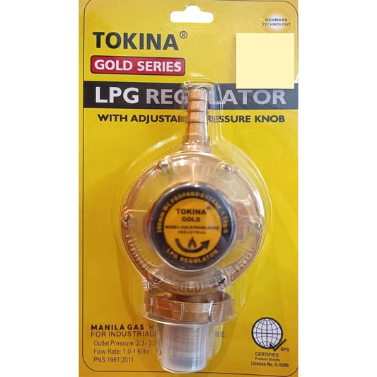 TOKINA GOLD SERIES LPG REGULATOR MANILA GAS INDUSTRIAL