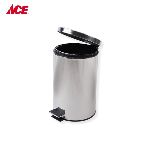 CASCADE 12L Stainless Steel Flat Lid Pedal Bin (J-12L)