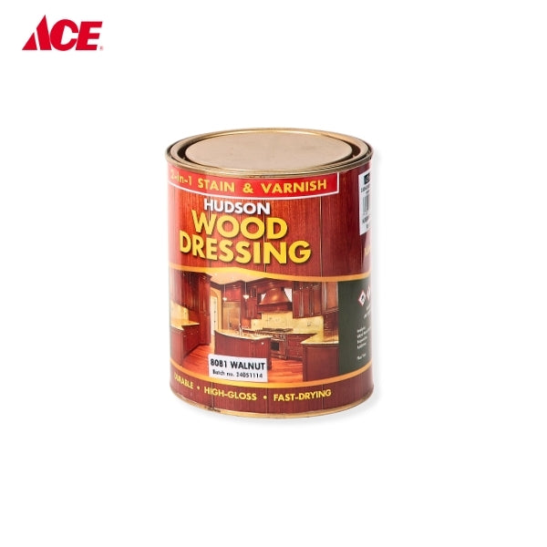 HUDSON 1L Wood Dressing - 8081 Walnut