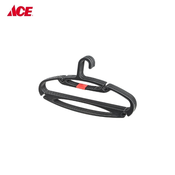 HOMESTYLE Slim Dynamic Hanger - Black 6pcs (HS 192)