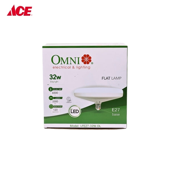 OMNI LED Flat Lamp Bulb (LFE27-32W-DL)