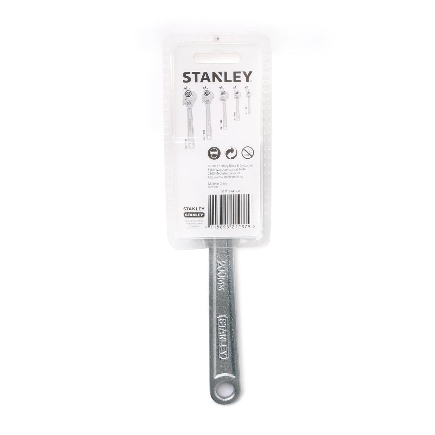 STANLEY 8" Adjustable Wrench (STMT874318)