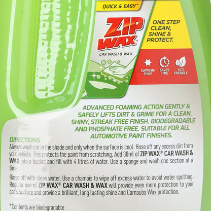 TURTLE WAX 2L Zip Wax Car Wash