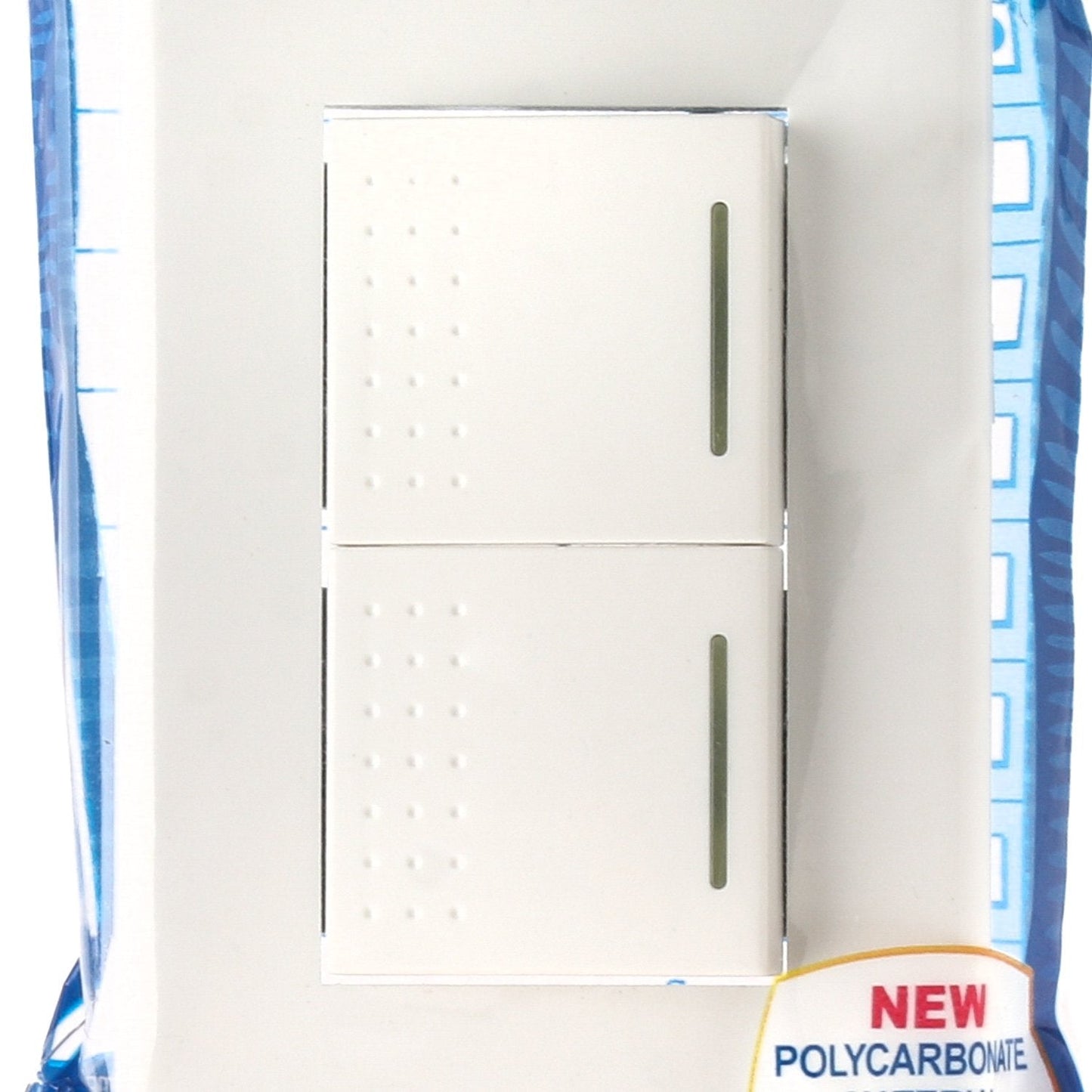 ROYU 2-Gang 1-Way Light Switch