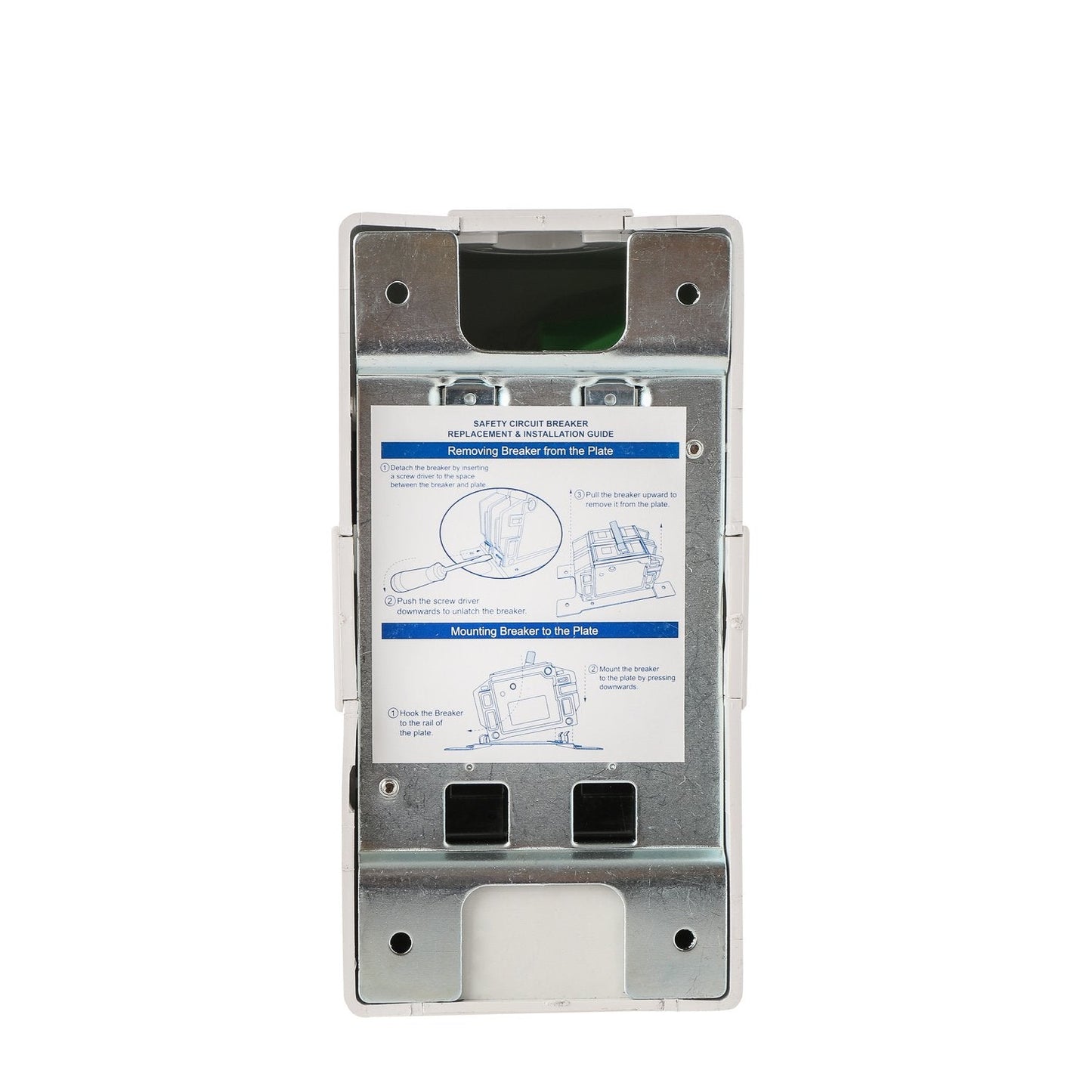 ROYU Electrical Safety Breaker with Cover and Outlet (RSB20C/O)