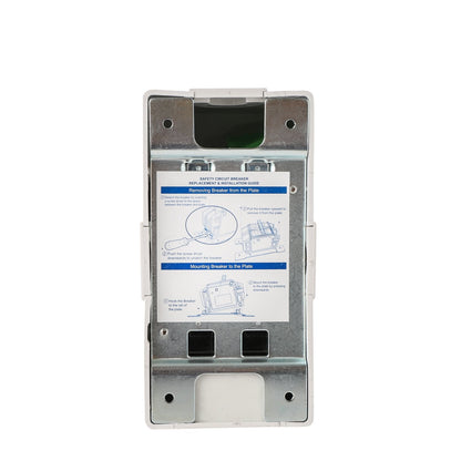 ROYU Electrical Safety Breaker with Cover and Outlet (RSB20C/O)