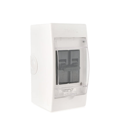 ROYU Electrical Safety Breaker with Cover and Outlet (RSB20C/O)