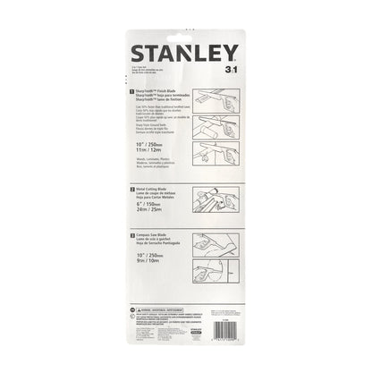 STANLEY 3-Blade Nest of Saws