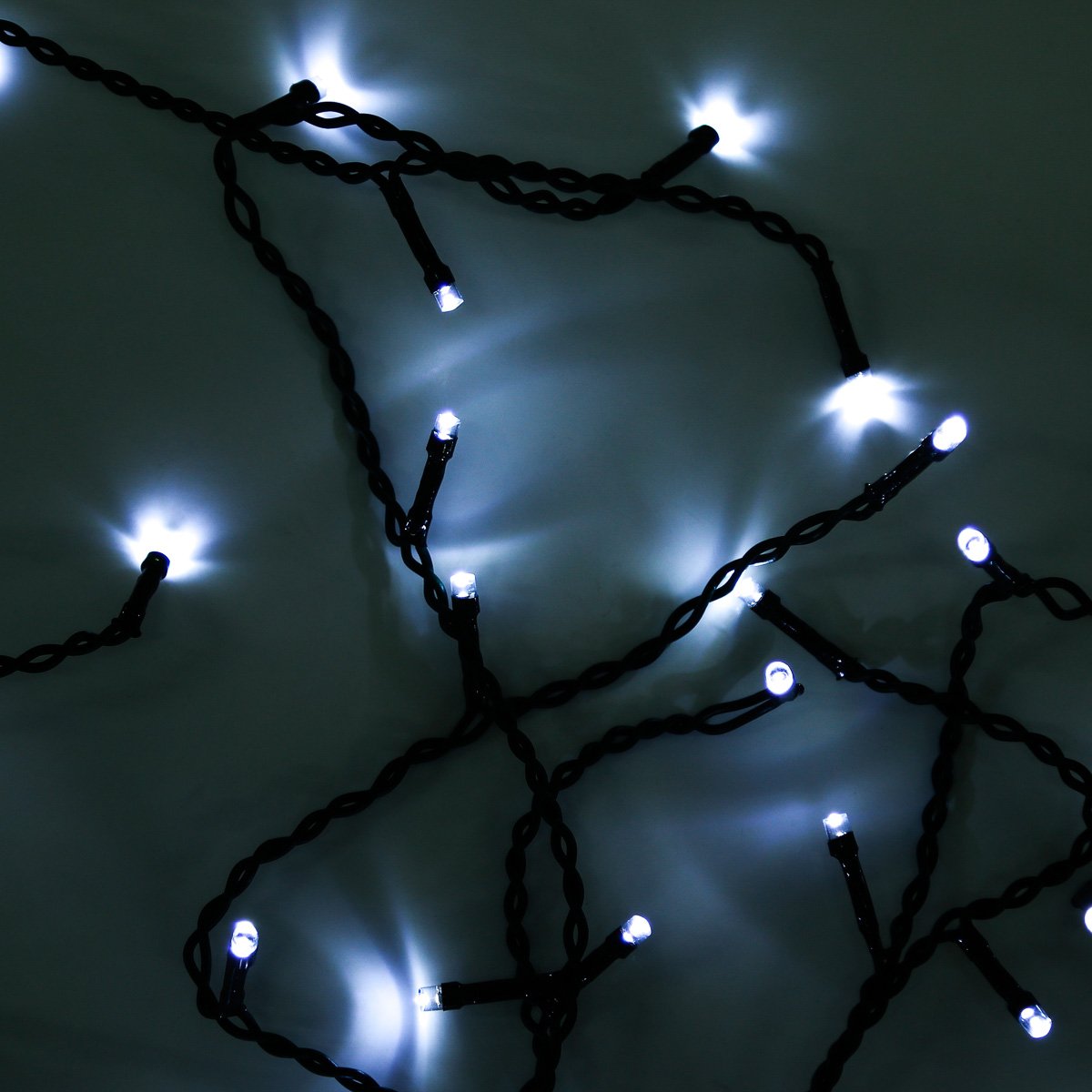 Yuletide Fantasy 200 Curtain Strobe LED Christmas Lights 3m – Cool White
