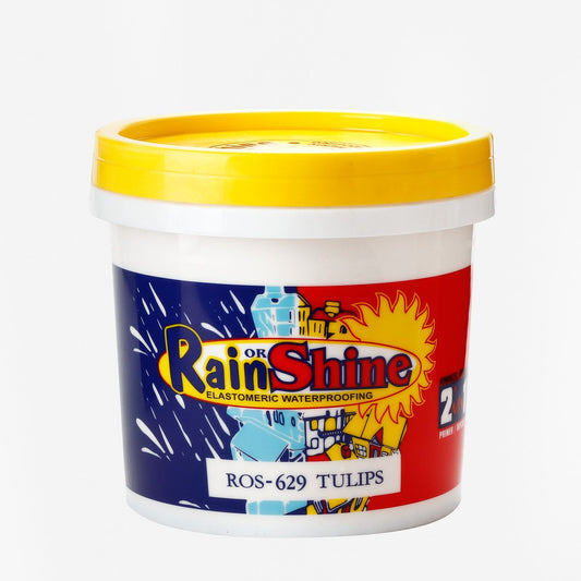 RAIN OR SHINE 4L Tulips Elastomeric Waterproofing Paint (ROS-629)