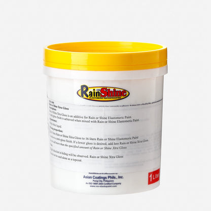 RAIN OR SHINE 1L Elastomeric Waterproofing Paint - Xtra Gloss (ROS-1000)