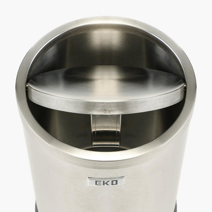 EKO Swing Top Steel Waste Basket