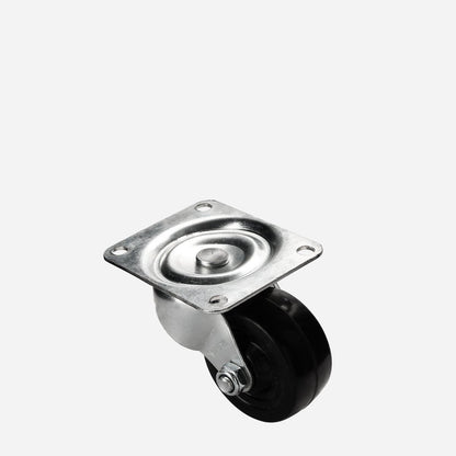 VIKING 2" Caster Swivel Transport Black Nylon