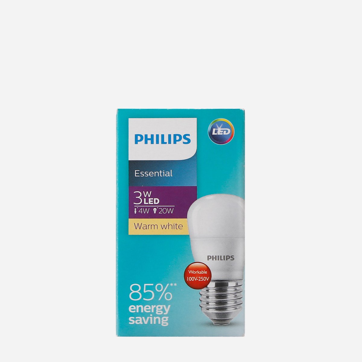 PHILIPS Essential LED Light Bulb 3W - Warm White