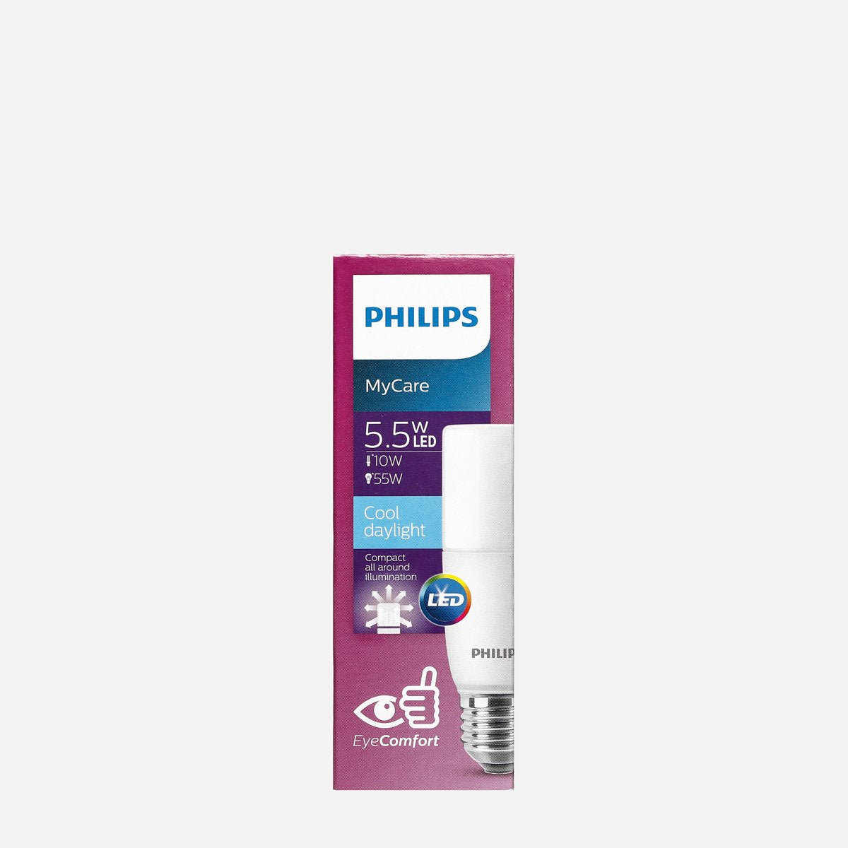 PHILIPS 5.5W Mycare LED Light Bulb - Cool Daylight