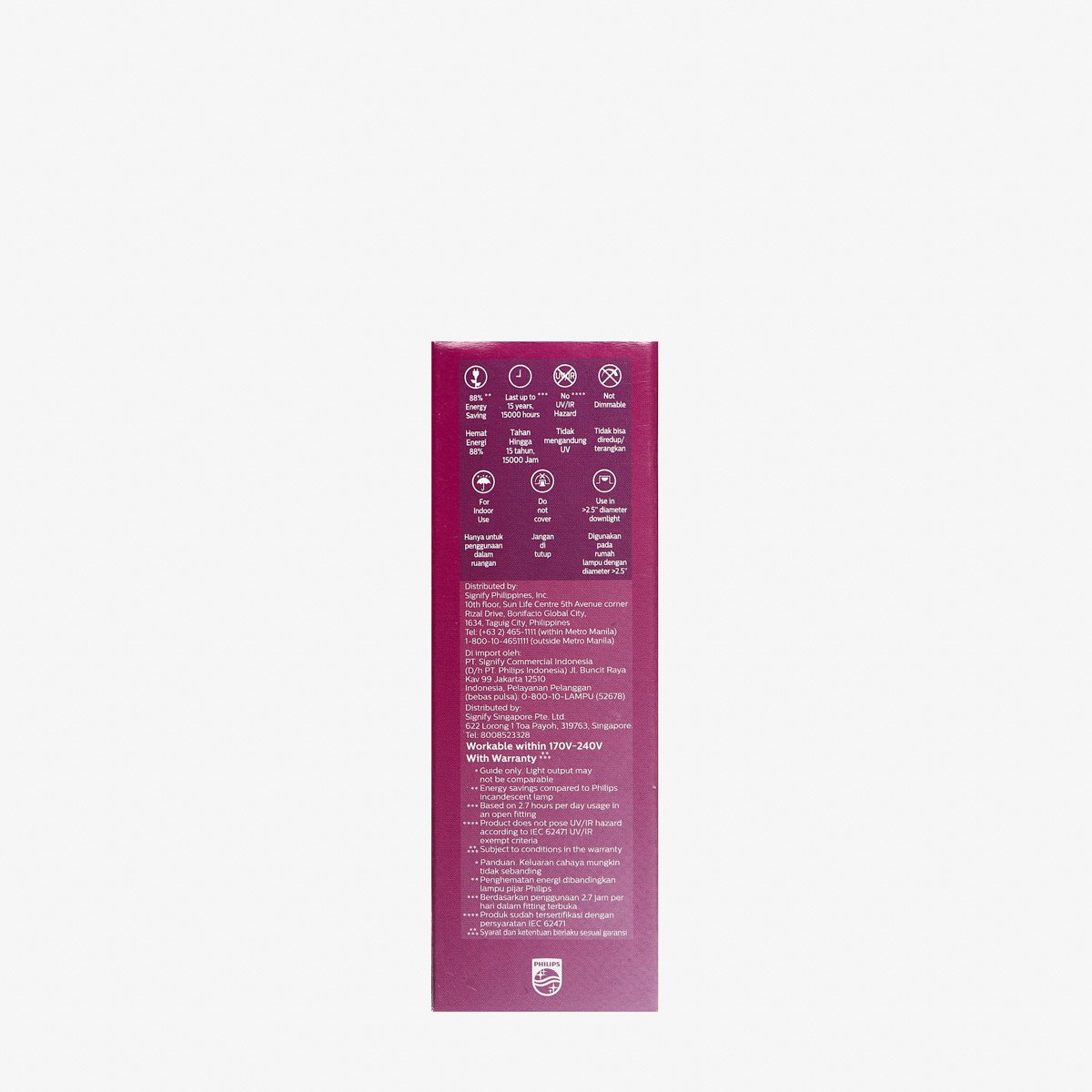 PHILIPS 7.5W LED Bulb Stick DL