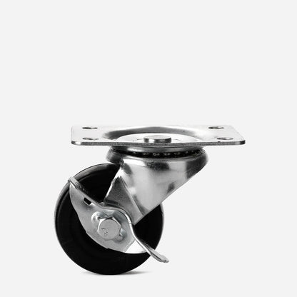 VIKING 2.5" Rubber Caster Swivel Type with Brake