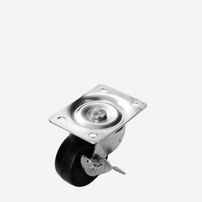 VIKING 2.5" Rubber Caster Swivel Type with Brake