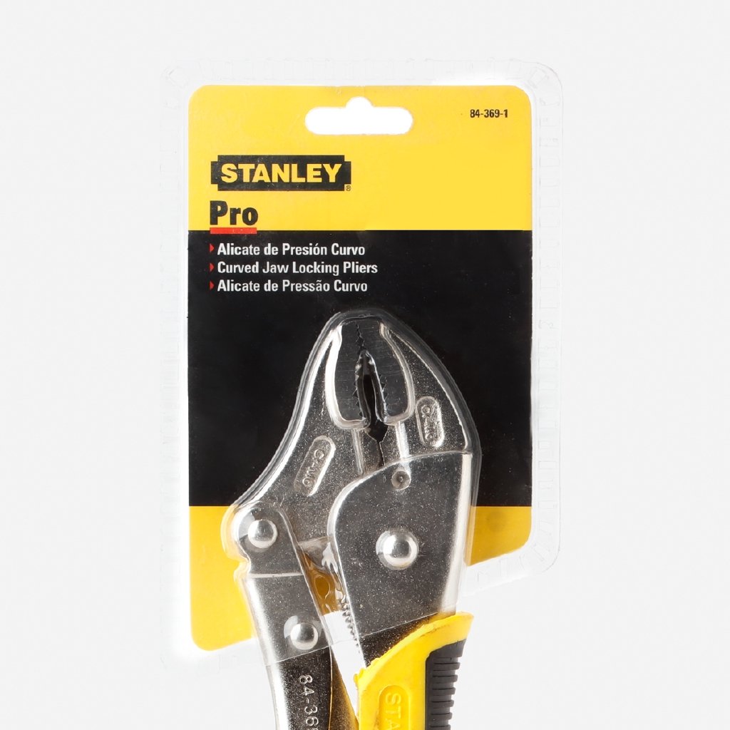 STANLEY Curved Jaw Locking Pliers 10in./254mm