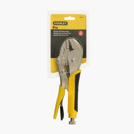 STANLEY Straight Jaw Locking Pliers 10in./254mm