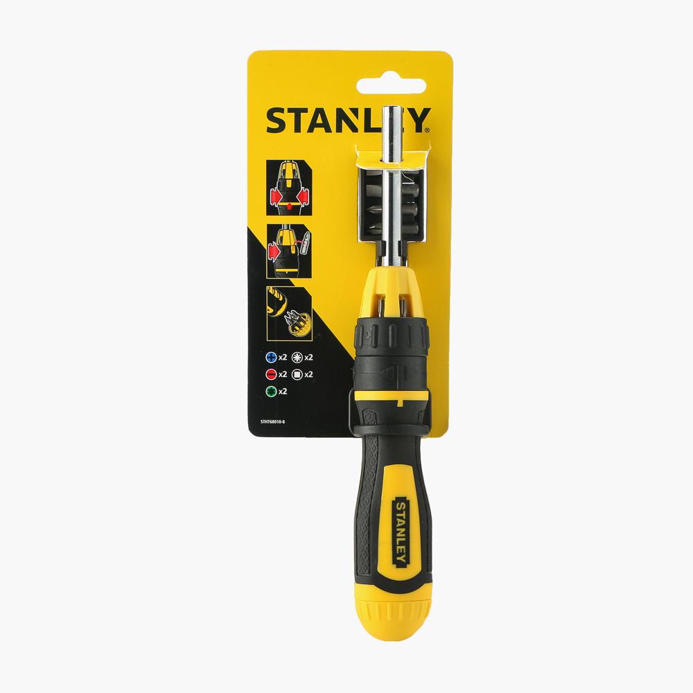 STANLEY 10pc. Multi-Bit Screwdriver Set