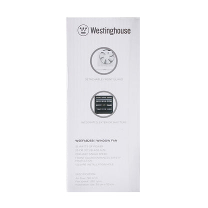 WESTINGHOUSE 20cm Window Fan