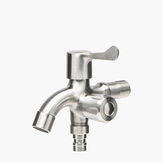 ROSCO Stainless Steel Valve Faucet With Hose Connector (RO-1860)