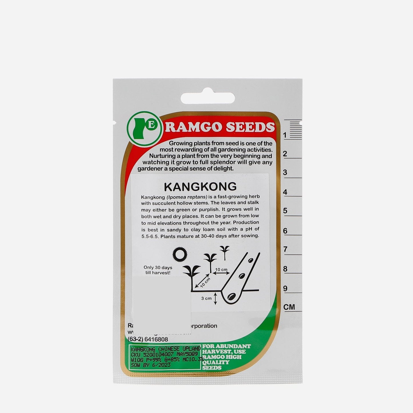 RAMGO Kangkong Chinese Upland Seeds