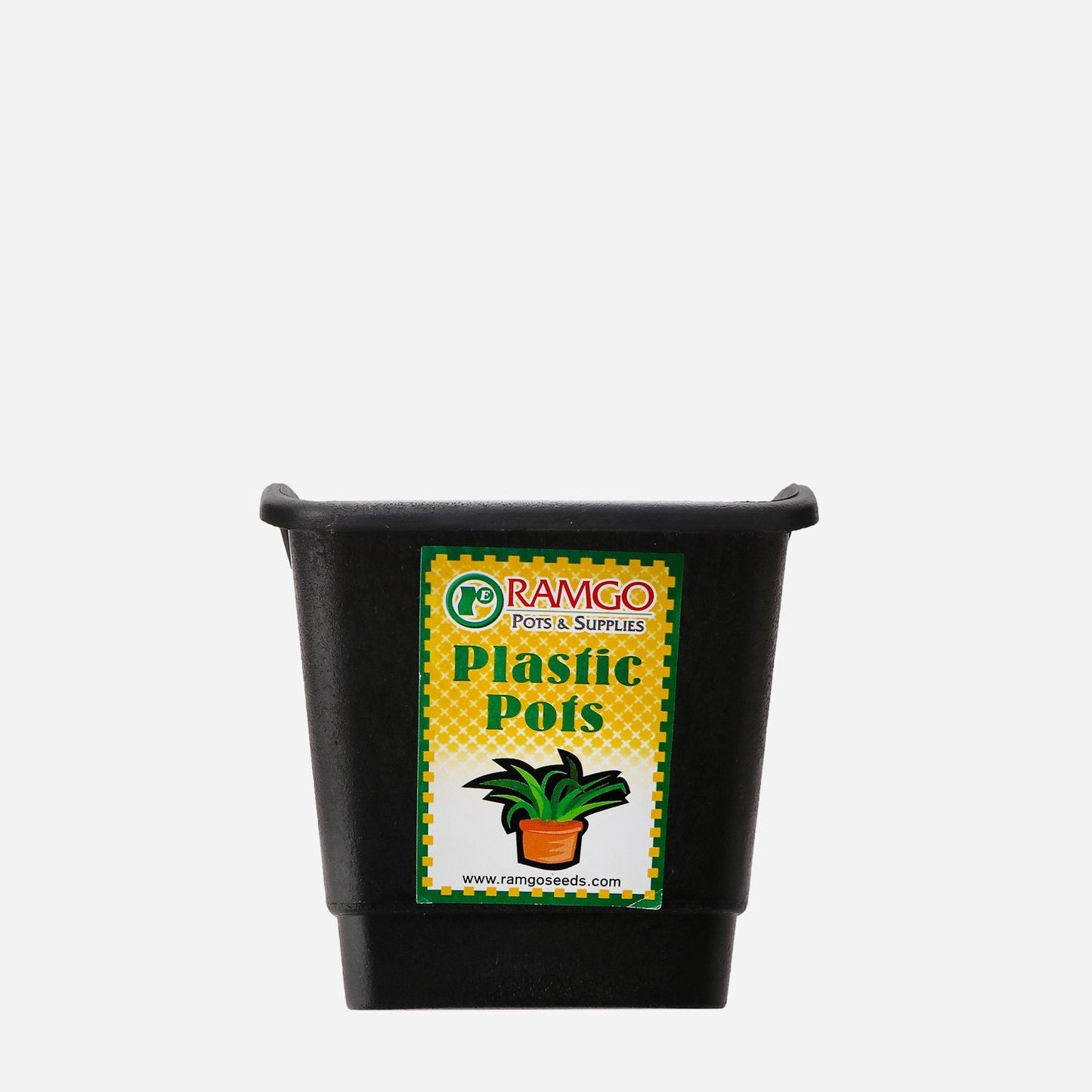 RAMGO Hanging Vertical Flower Pot 10'S/PK - Black