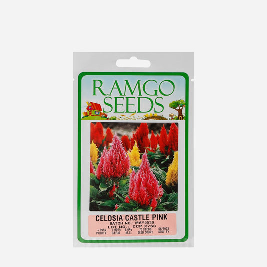 RAMGO Celosia Castle Pink Seeds