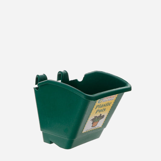 RAMGO Hanging Vertical Flower Pot - Green 10pk