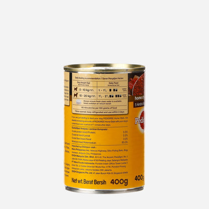PEDIGREE 400g Cans 5 Kinds 1x24