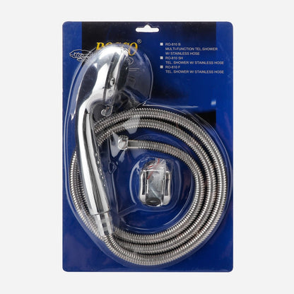 ROSCO Multifunction Telephone Shower with Stainless Hose (RO-810B)