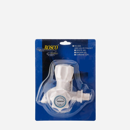 ROSCO ABS Valve Faucet - White (RO-689)