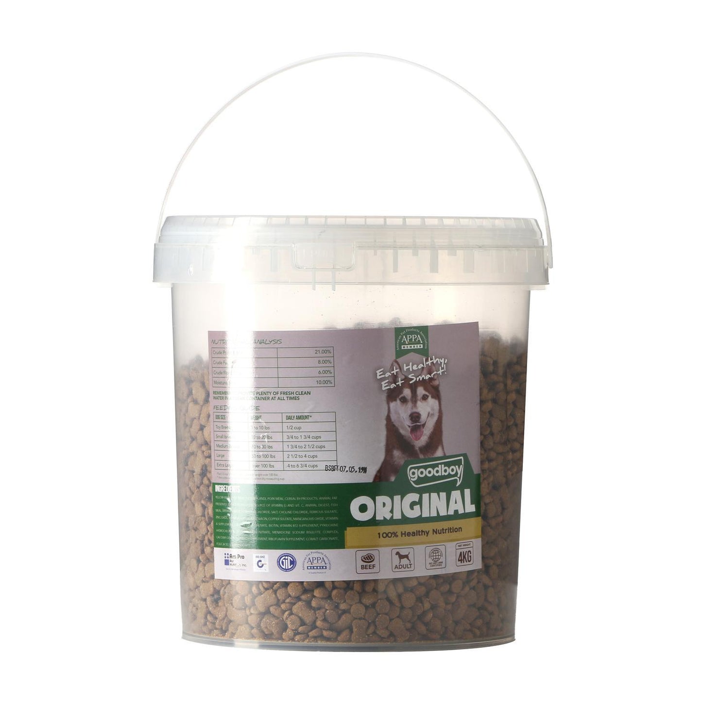 GOOD BOY 4kg Original Adult Dog Food - Beef