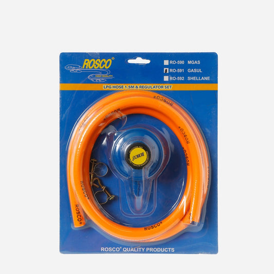 ROSCO 1.5m  LPG Hose w/ Gasul Regulator (RO-591 )