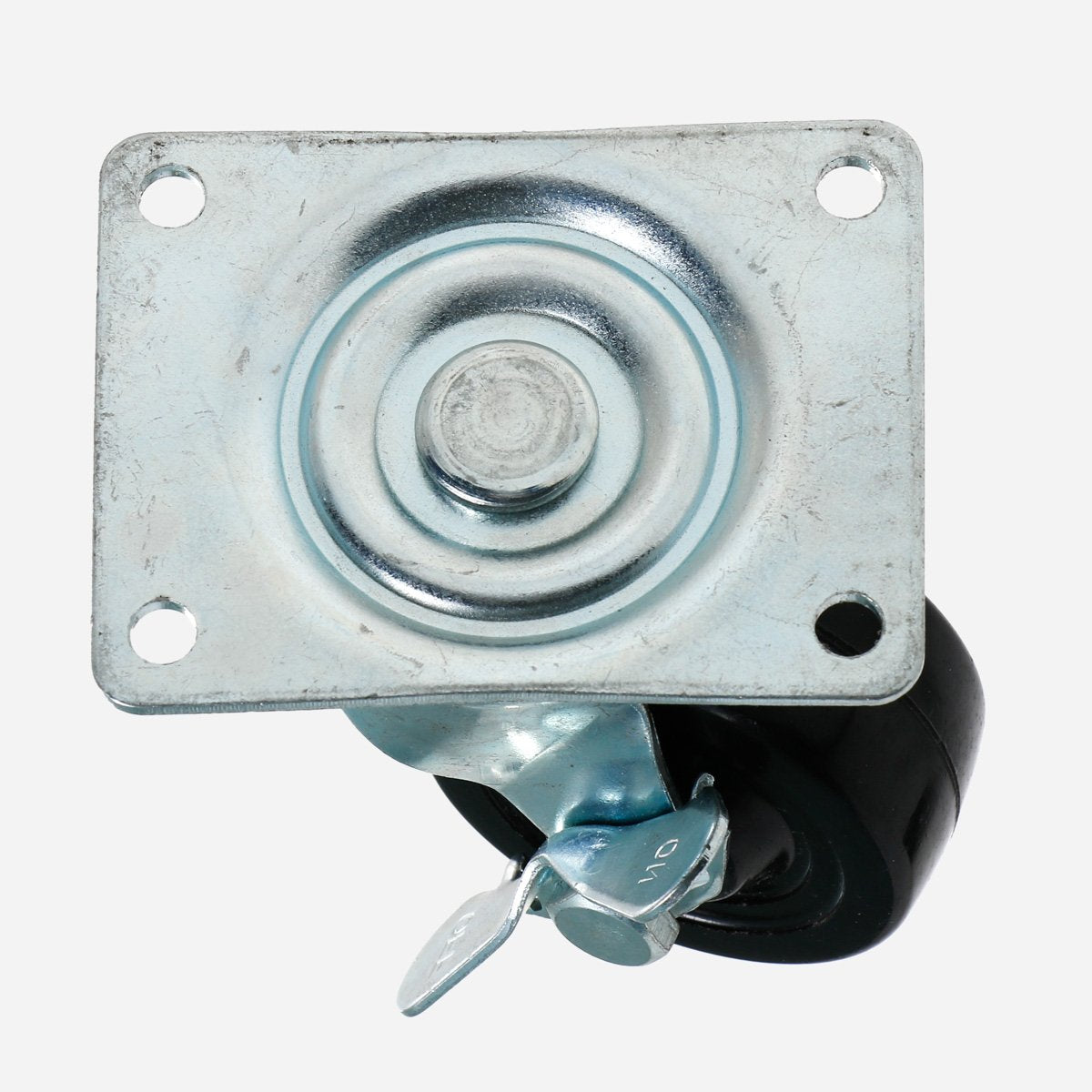 VIKING Rubber Caster Swivel with Brake 3"