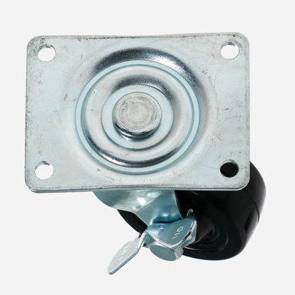 VIKING Rubber Caster Swivel with Brake 3"