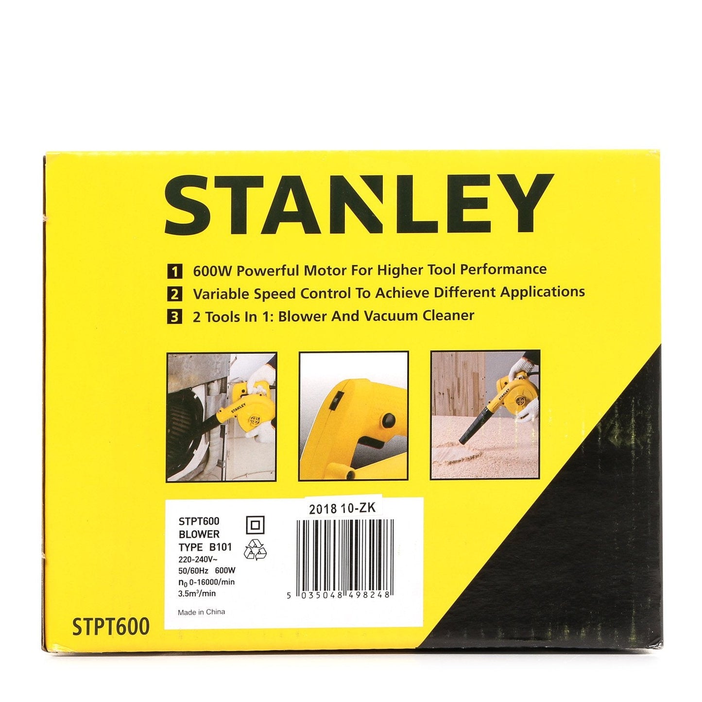 STANLEY 600W Variable Speed Blower (STPT600)