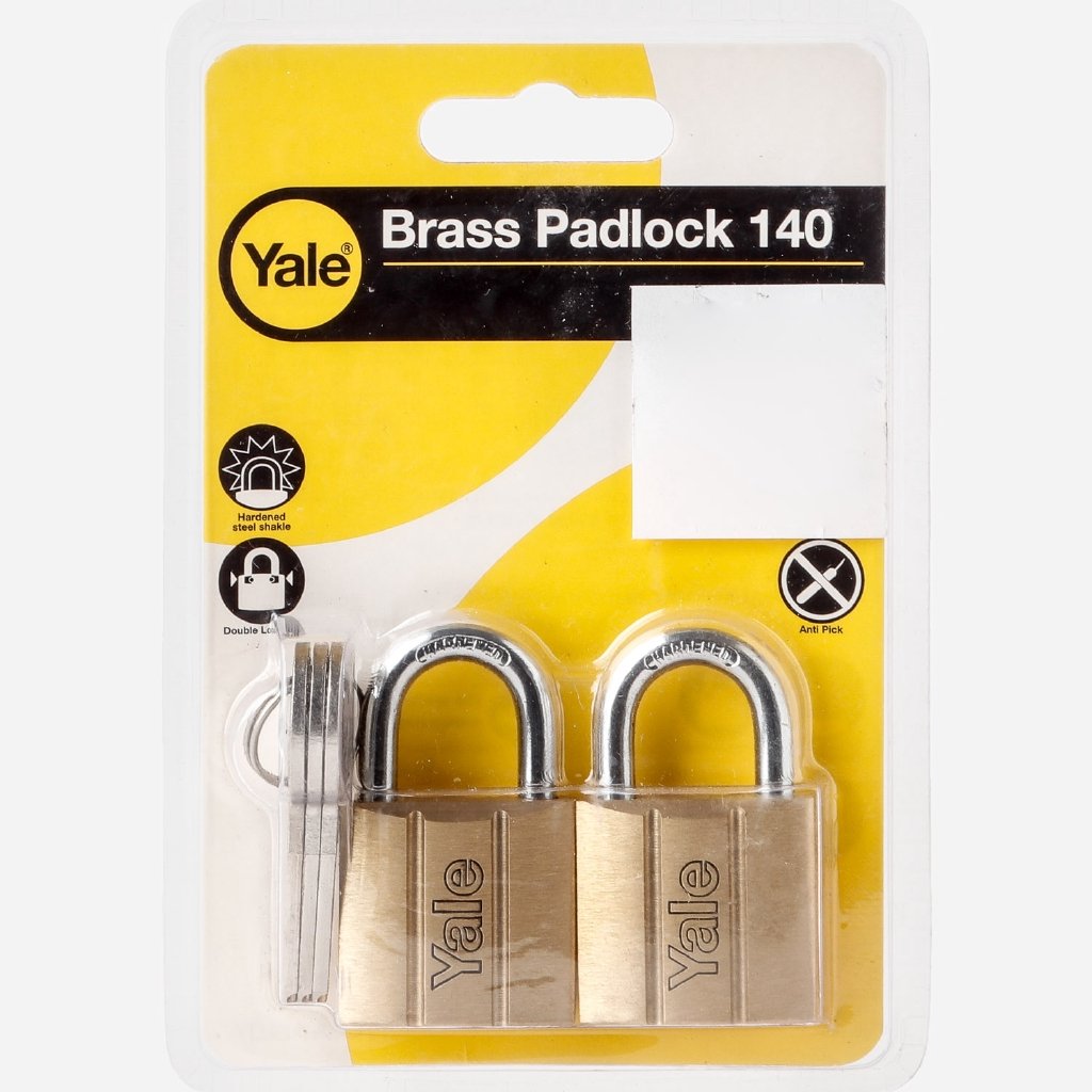 YALE 30mm Brass Padlock (V140.30KA2)