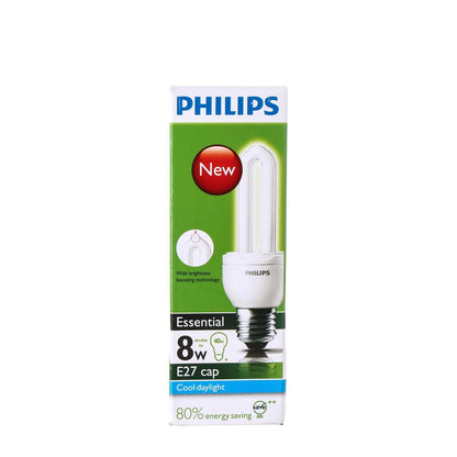 PHILIPS 8W Essential Light Bulb