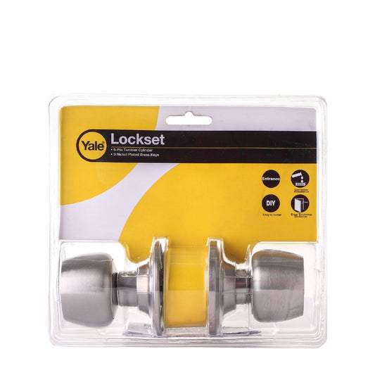 YALE Entrance Door Knob Lockset