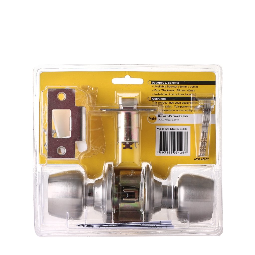 YALE Entrance Door Knob Lockset